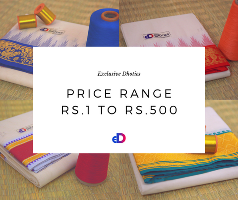 Price Range Rs.1 to Rs.500