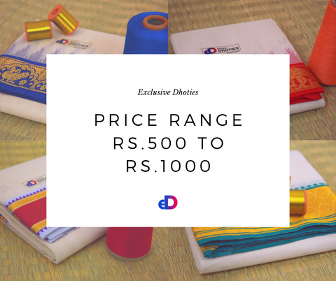 Price Range Rs.500 to Rs.1000