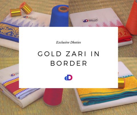 Gold Zari in Border
