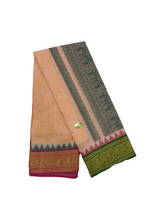 Exclusive Dhoties Pure Cotton Dhoti With 5" Designe Munthi with 5" Jaquard Border Size 9x5(4.1 Mtrs Dhoti +2.50 Mtrs Angavastram)