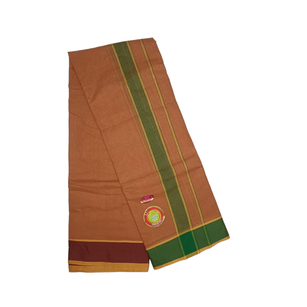 EXD767 Exclusive Dhoties Men's Traditional Cotton Color Dhoti With 3