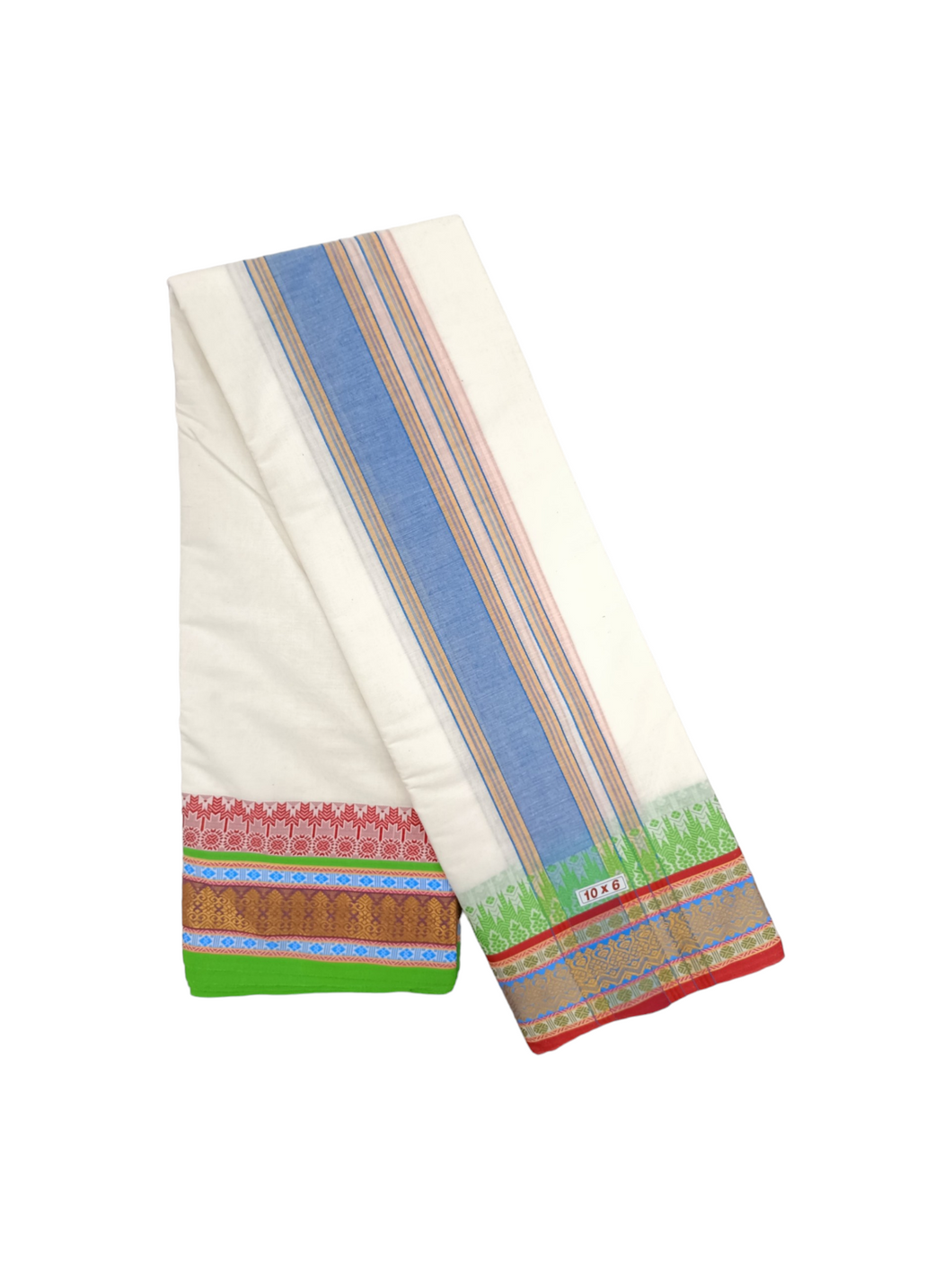EXD744 Men's Traditional Cotton Dhoti With 6