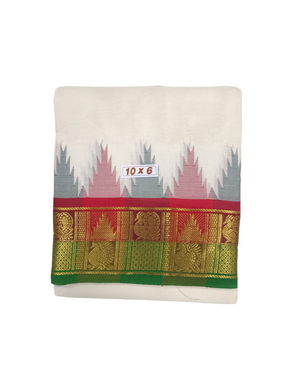 Exclusive Dhoties Pure Cotton Dhoti With 3