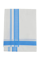EXD435 Mens Trendy Dhoti With Velcro and Pocket on Bleach Dhoti Size Mulam 8 (or) 3.60 Mtr Dhoti