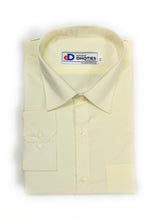 EXD644 Exclusive Dhoties Men's Pure Cotton Full Sleeve Cream Colour Shirt