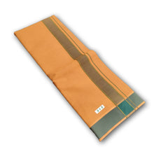 EXD669  Men's Pure Cotton Dhoti With 2"inch Plain Border Dhoti (Size 9x5)