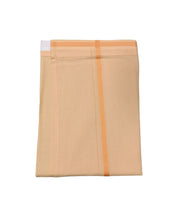 EXD717 Men's Pure Cotton Dhotis in 28" To 44" Inch Hip Size With Velcro and Pocket Adjustable & Flexible Dhoti