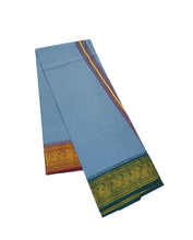 EXD725 Men's Pure Cotton Color Dhoti With 5" Jacquard Border in Size 2Mtrs Single Dhotie- 4 Muzham