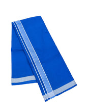 EXD734 Men's Traditional Cotton Color Dhoti With Color Border Size 9X5 (or) 4.15 Mtr Dhoti with 2.30 Mtr Angavastram