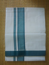 EXD286 Men's Dhoti With Velcro and Pocket on Bleach Dhoti Size 4 Mulam / 2 Mtr
